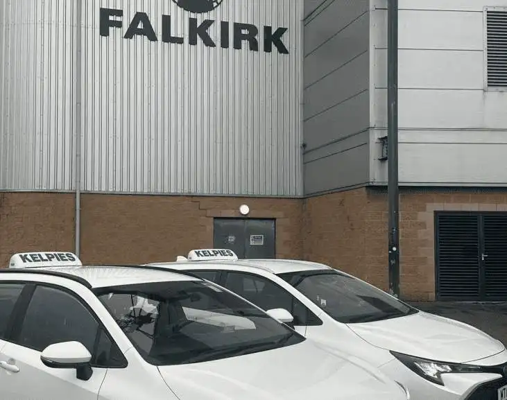 Kelpies Cabs private hire vehicles in Falkirk