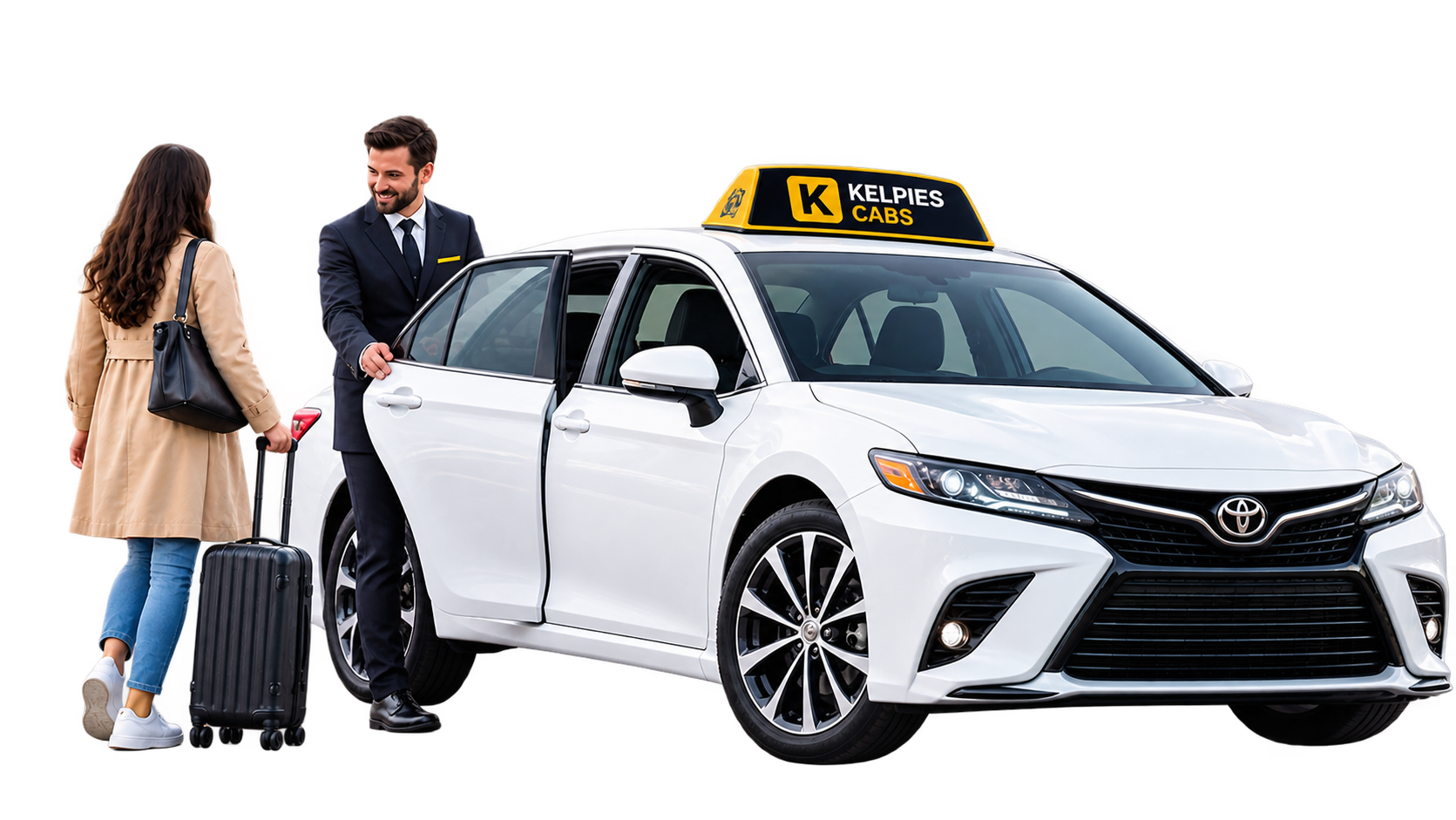 Private hire taxi Falkirk - Kelpies Cabs
