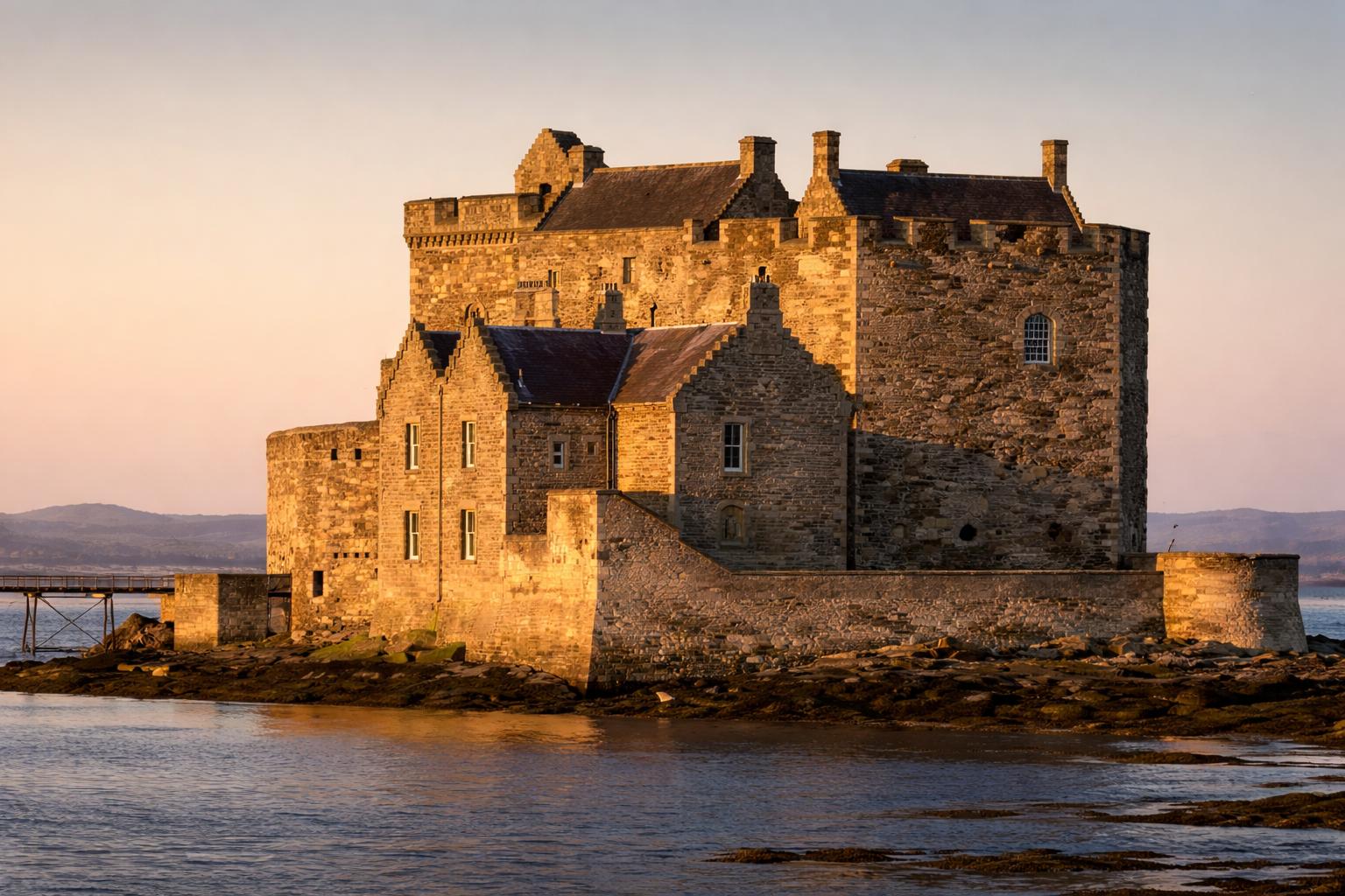 Blackness Castle on the Firth of Forth
